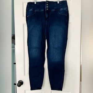 Torrid Size 18R Corset Waist Jeans